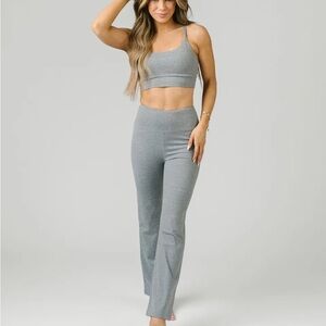 NWT Zyia Gray Mantra Pants